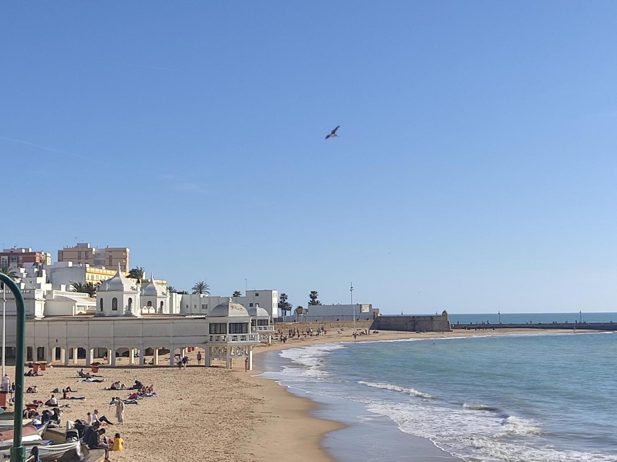 Estreno Centro Y Playa Cadiz Apartment Luaran gambar